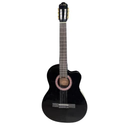 Elektro-klassik gitara De Silva ACG21CE Black