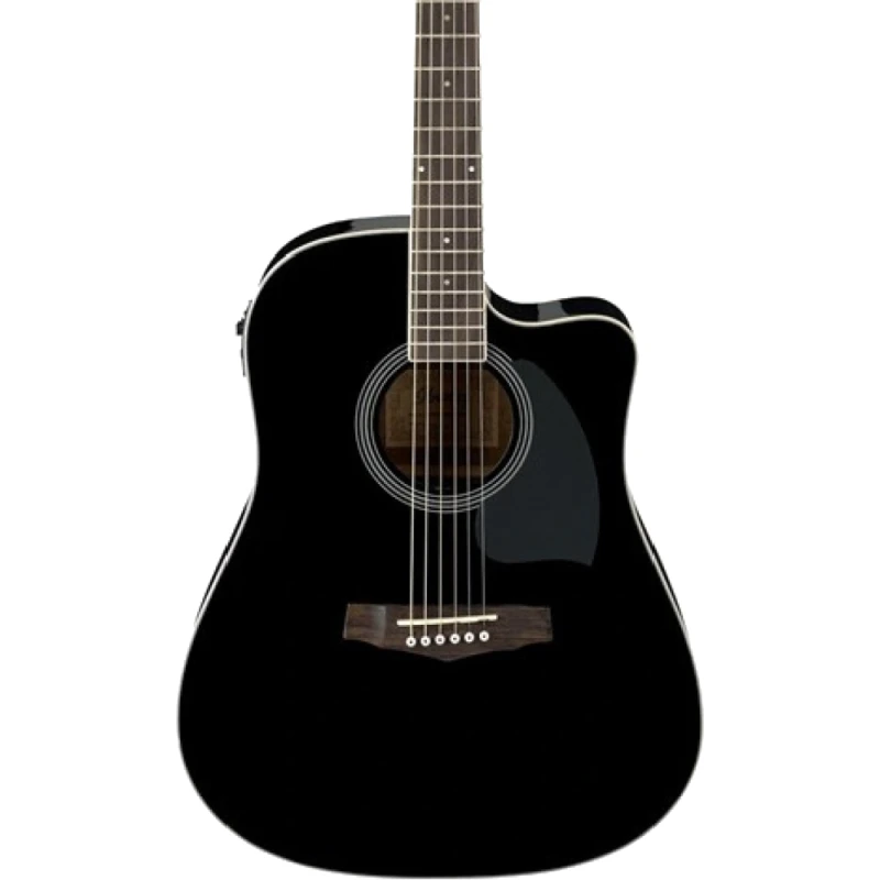 Электроакустическая гитара Ibanez PF15ECE-BK