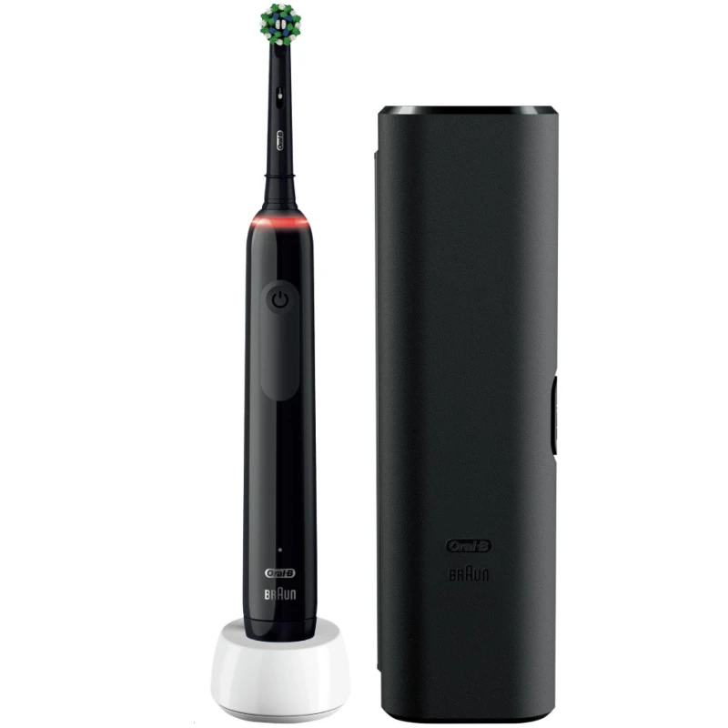 Электрическая зубная щетка Oral-B Pro 1 D505.513.3X Черная