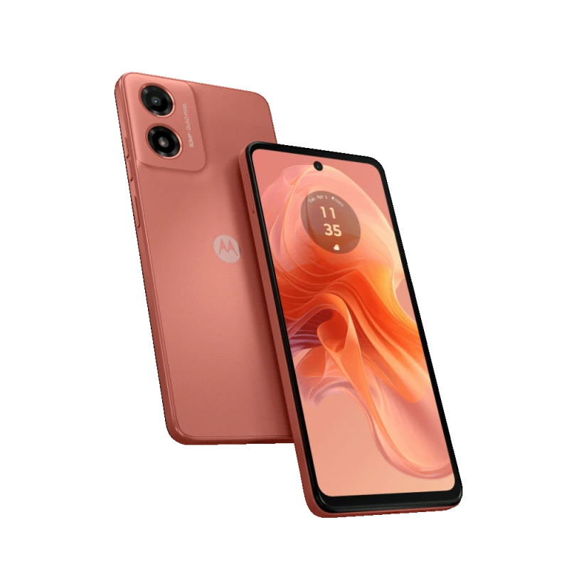 Smartfonlar Motorola Moto G04S 4/128 GB Sunrise Orange