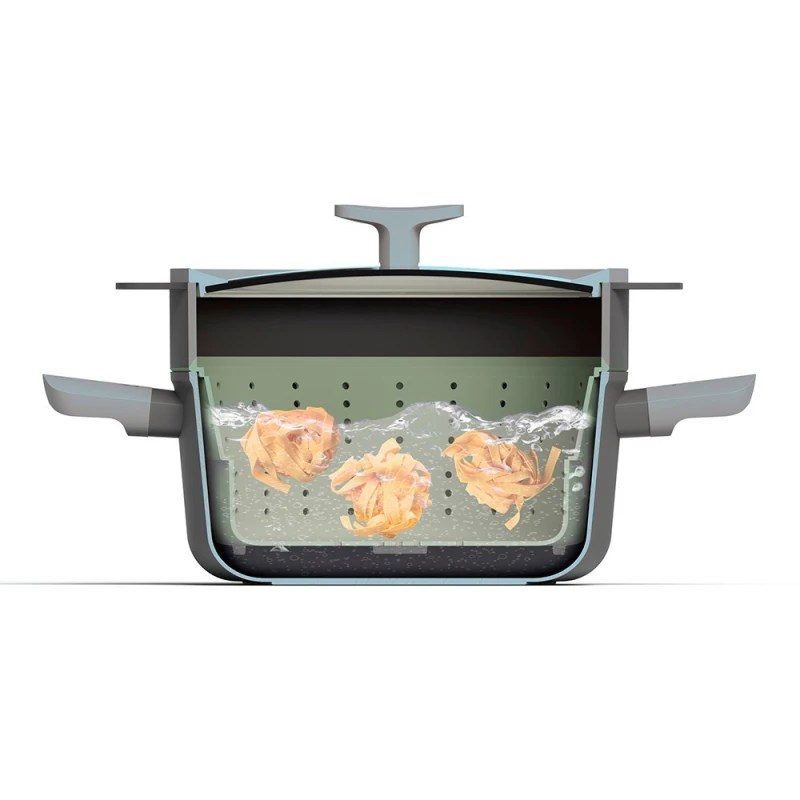 Qazan üçün buxarlı bişirici BergHOFF Steam and Strain 3950476