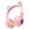Qulaqlıq Borofone BO18 Cat Ear Pink