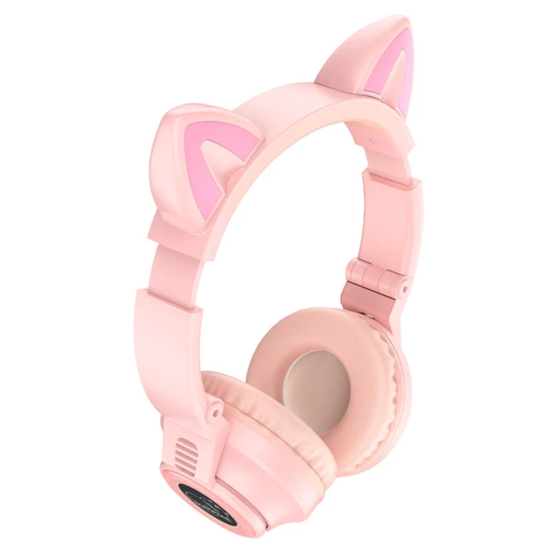 Qulaqlıq Borofone BO18 Cat Ear Pink