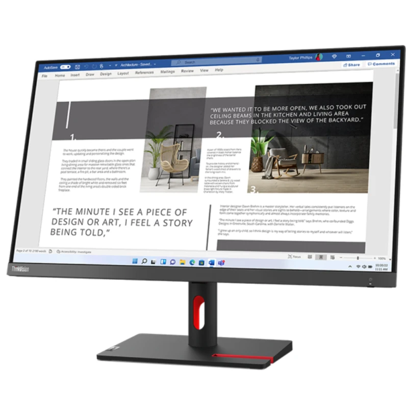 Monitor Lenovo ThinkVision S27I-30 (63DFKAT4EU)