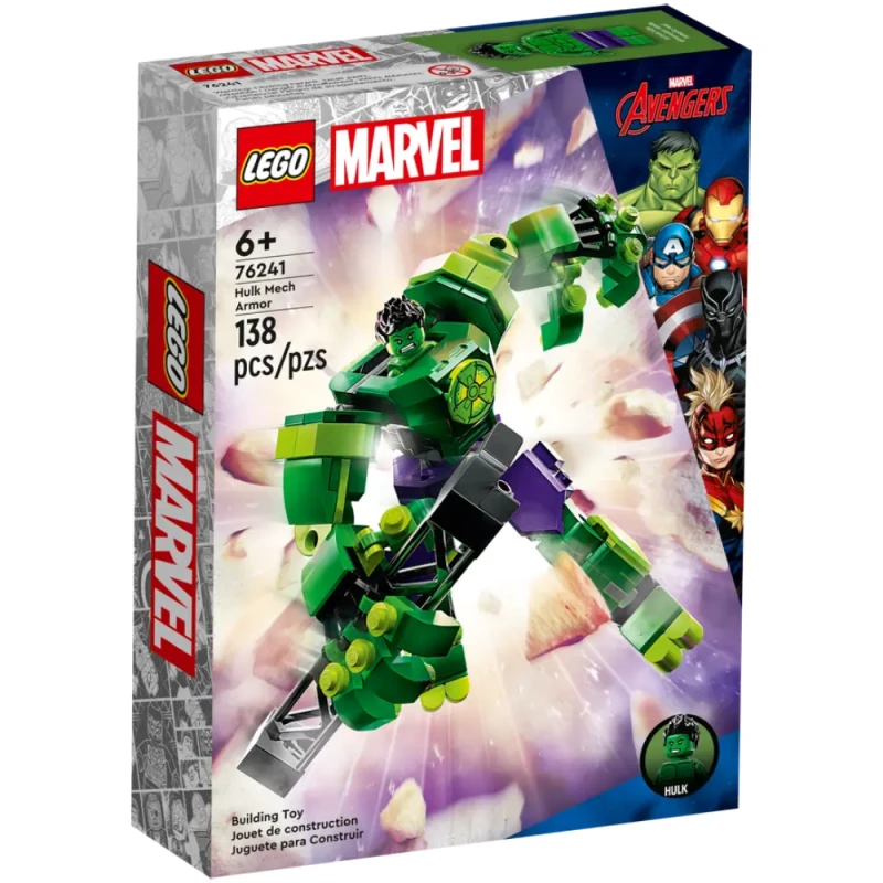 Конструктор LEGO Super Heroes Hulk Mech Armor 76241 / 5702017419619