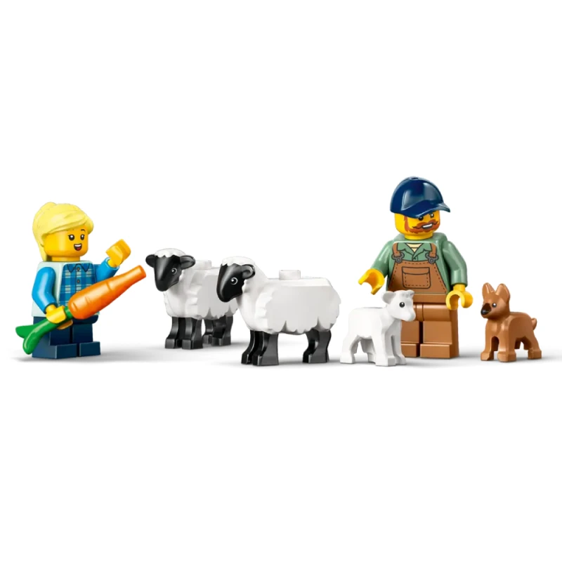 LEGO Constructor City Red Farm Tractor With Trailer and Sheep 60461 / 5702017812618