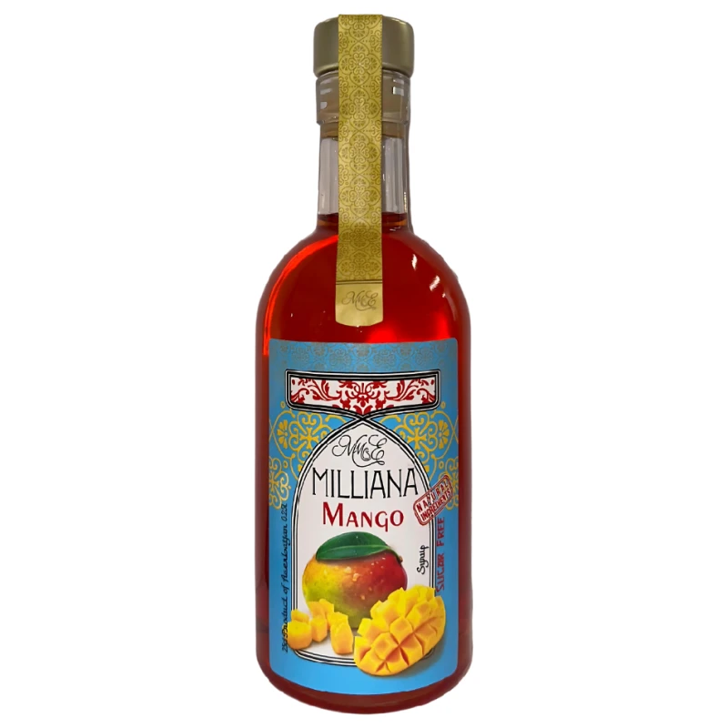Sirop Milliana şəkərsiz Mango 250 ml