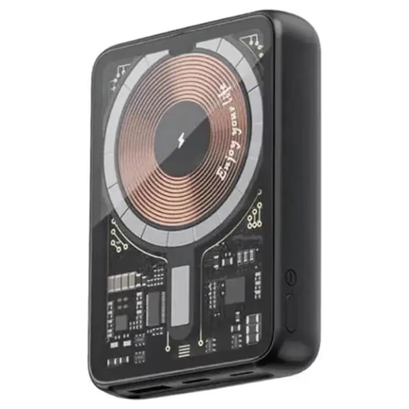 Power Bank Green Lion Chambers W/MagSafe 10000 mAh Black