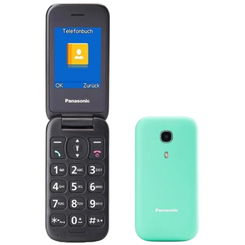 Düyməli telefonlar Panasonic KX-TU400EXC Turquoise