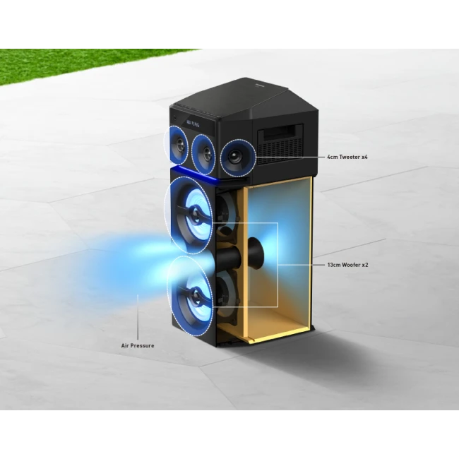 Музыкальный центр Panasonic Wireless Speaker SC-UA30GS-K