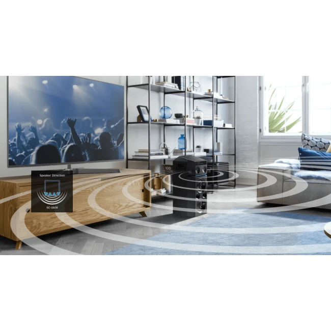 Музыкальный центр Panasonic Wireless Speaker SC-UA30GS-K