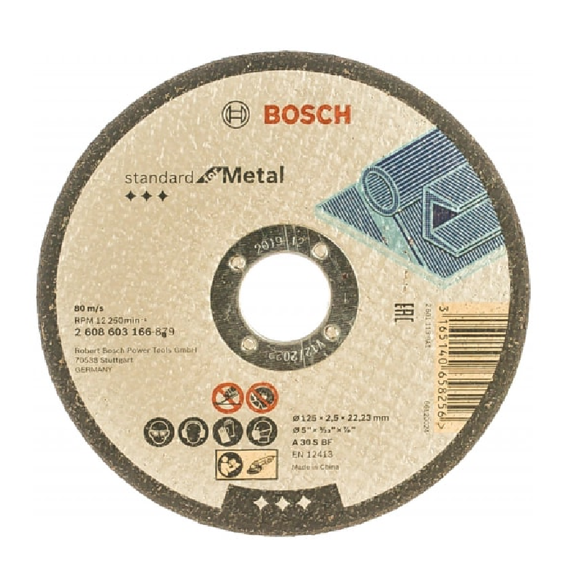 Kəsmə disk Bosch Standart Metal 125mm  (2608603166)