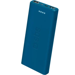Внешний аккумулятор Powerbank SBS 10000 mAh Fast Charce Синий TTBB10000FASTA