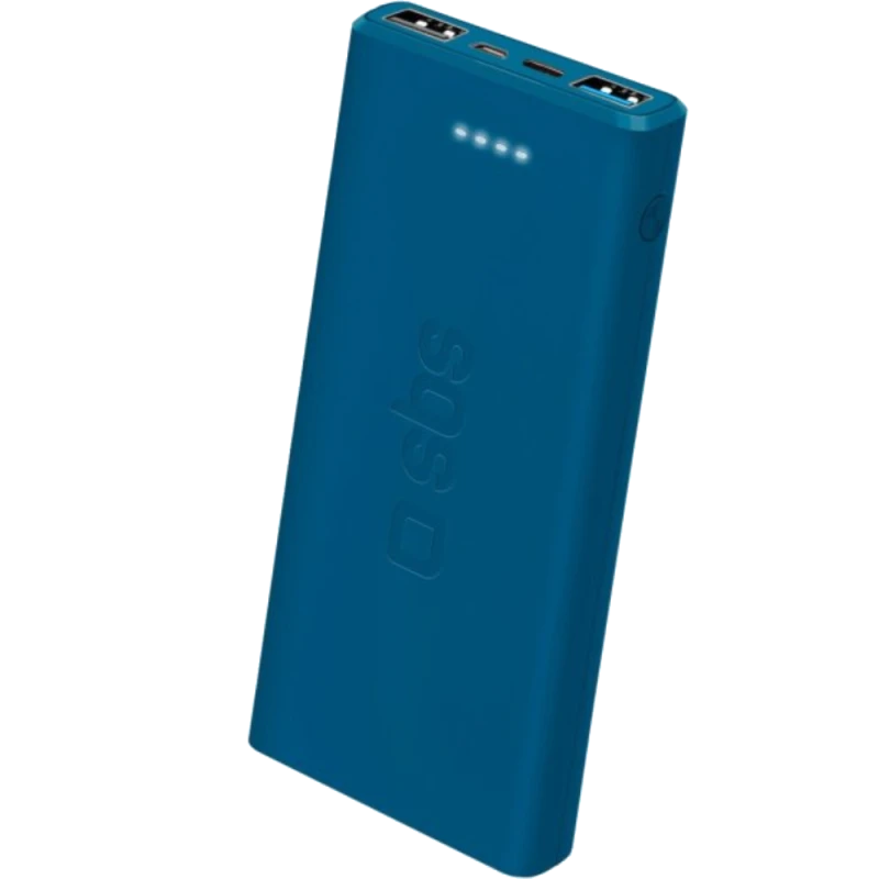 Внешний аккумулятор Powerbank SBS 10000 mAh Fast Charce Синий TTBB10000FASTA