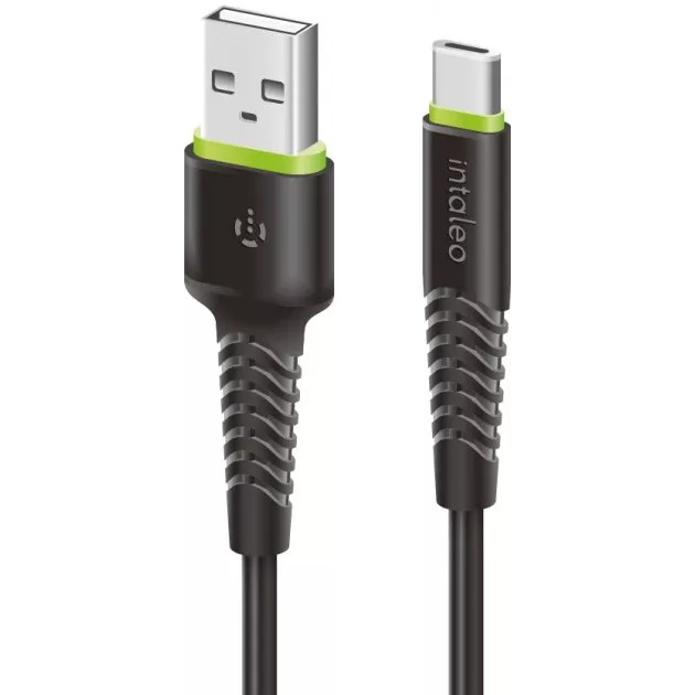 Кабель Intaleo Type-C 2M Черный / CBFLEXT2