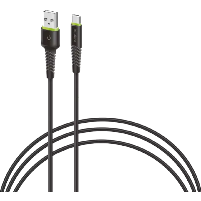 Кабель Intaleo Type-C 2M Черный / CBFLEXT2