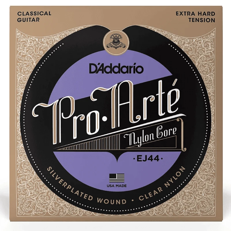 Аксессуары для гитары D-Addario Pro-Arte Nylon EJ44 Extra Hard Tension