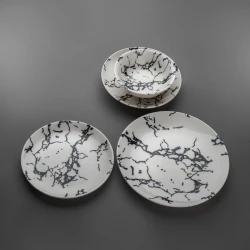 Serviz dəsti Bahar 24 parça Qara BS-11