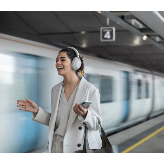 Наушники Sony WH-1000XM5 NC White WH1000XM5/SME