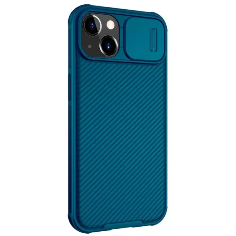 Qoruyucu örtük Nillkin iPhone 13 CamShield Blue 3127