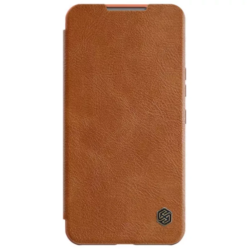 Qoruyucu örtük Nillkin Samsung S22 Qin Pro Leather Brown 5519