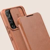 Qoruyucu örtük Nillkin Samsung S22 Qin Pro Leather Brown 5519