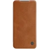 Qoruyucu örtük Nillkin Samsung S22 Ultra Qin Pro Leather Brown 5571