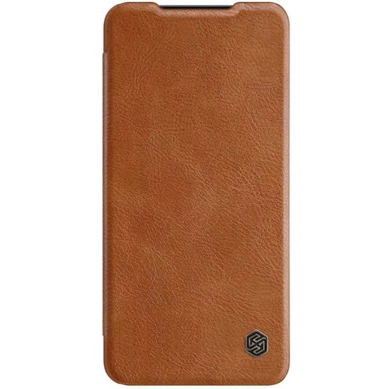 Qoruyucu örtük Nillkin Samsung S22 Ultra Qin Pro Leather Brown 5571