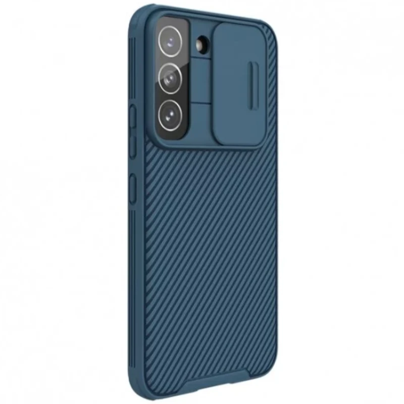 Защитный чехол Nillkin Samsung S22 + CamShield Blue
