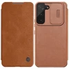 Qoruyucu örtük Nillkin Samsung S22+ Qin Pro Leather Brown 5540