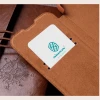 Qoruyucu örtük Nillkin Samsung S22+ Qin Pro Leather Brown 5540