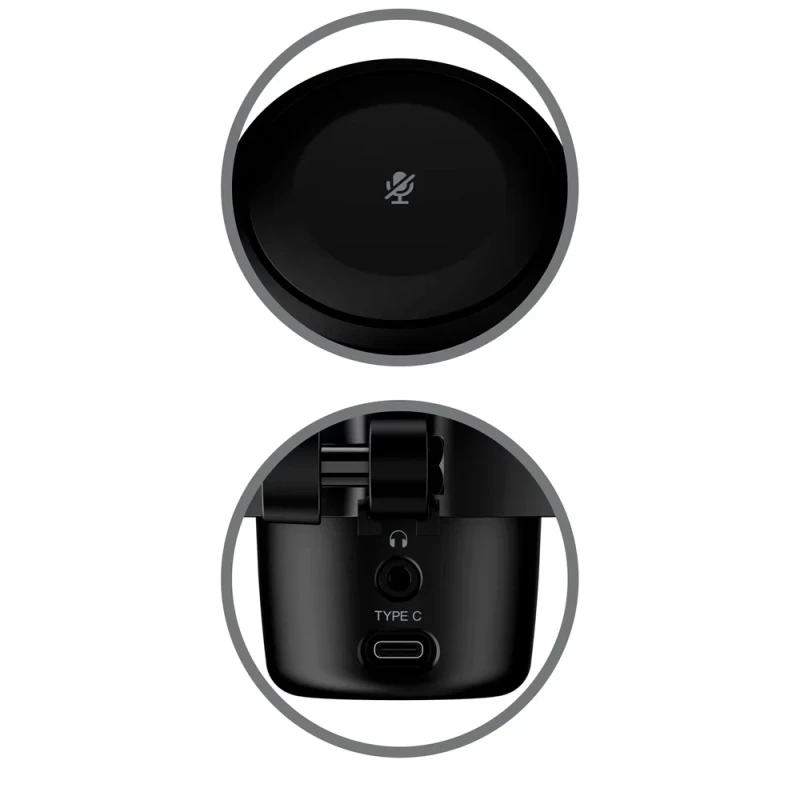 Игровой микрофон HyperX DuoCast USB Black 4P5E2AA