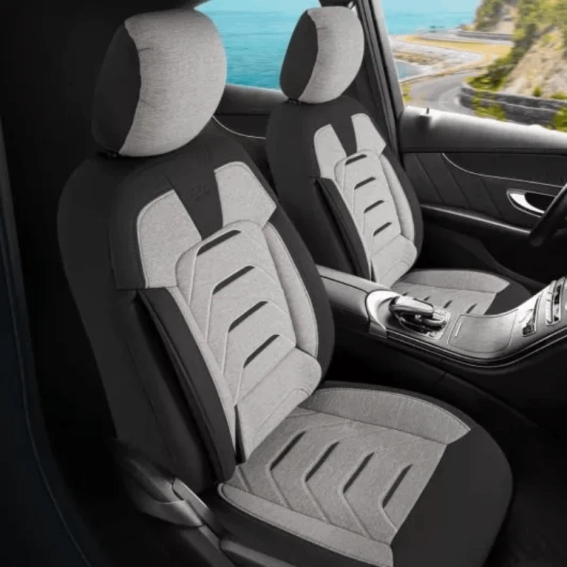 Oturacaq örtükləri Panda Bodrum series Black/White