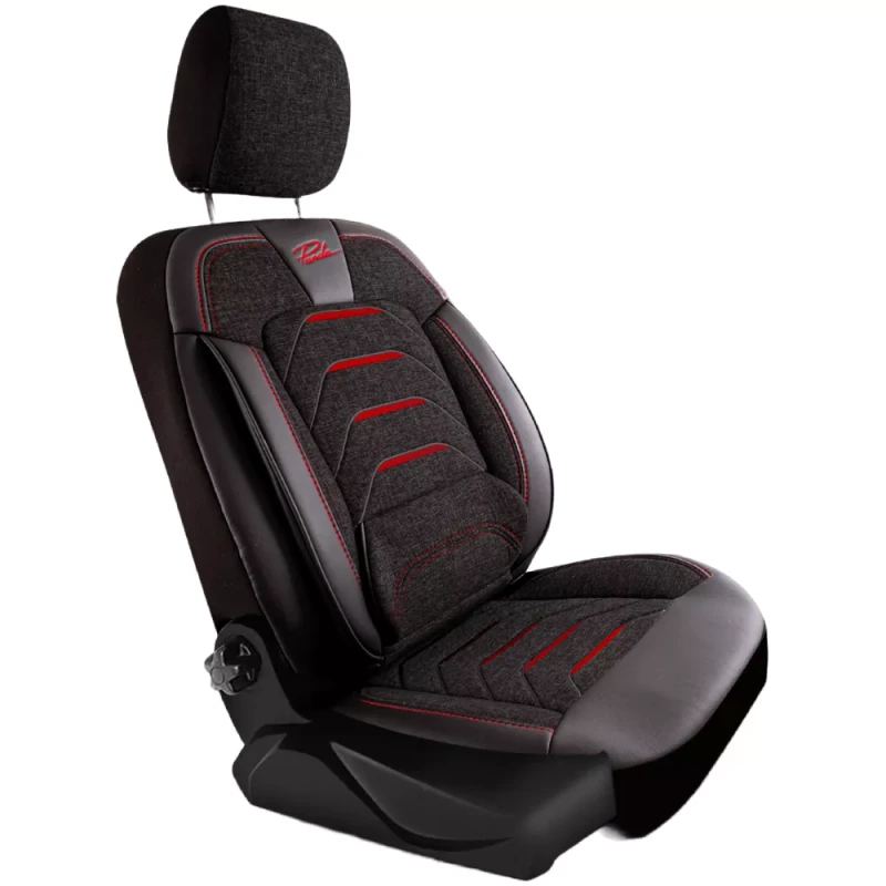 Oturacaq örtükləri Panda Bodrum series Black/Red