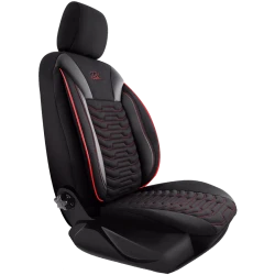 Oturacaq örtükləri Panda Paris Series Black/Red