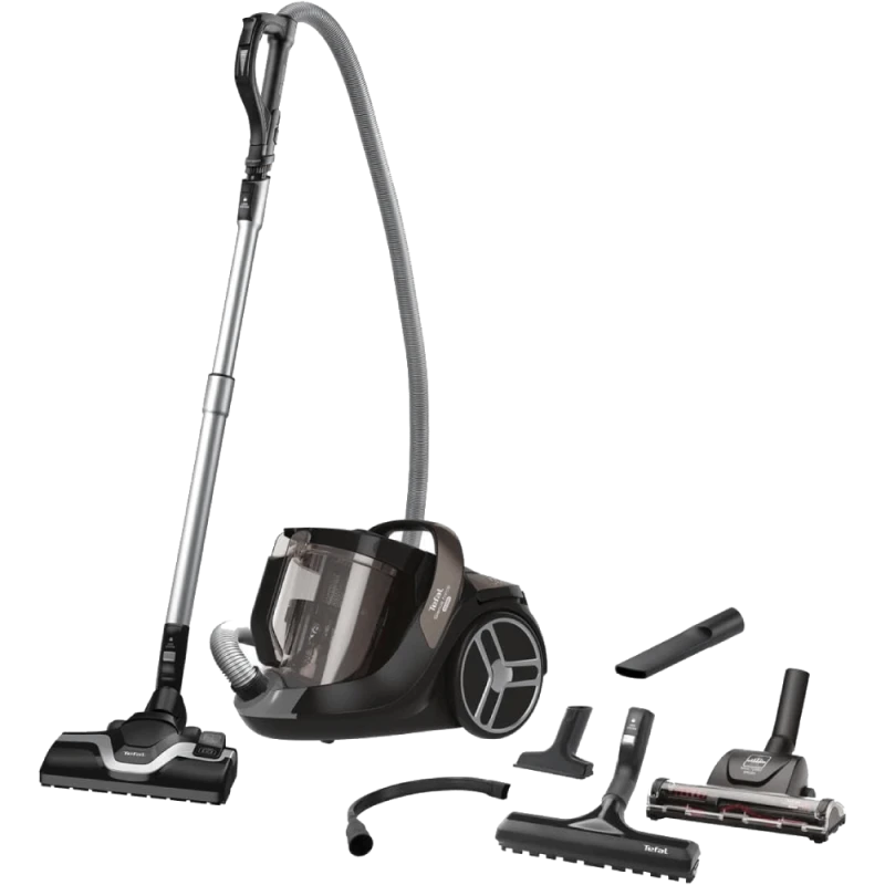 Пылесос TEFAL TW7289 5 звезд Silence Force Cyclonic с контейнером Коричневый
