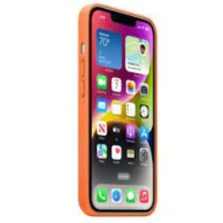 Qoruyucu örtük iPhone 14 Plus Leather With MagSafe-Orange MPPF3ZM/A