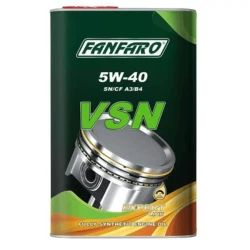 Mühərrik yağı Fanfaro VSN Full Synthetic 5W-40 4 lt Metal