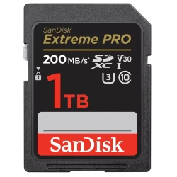SD kartlar SD SanDisk Extreme Pro 1TB 200MB/s
