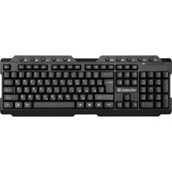 Keyboard Defender Element  HB-195 WL Black  45195