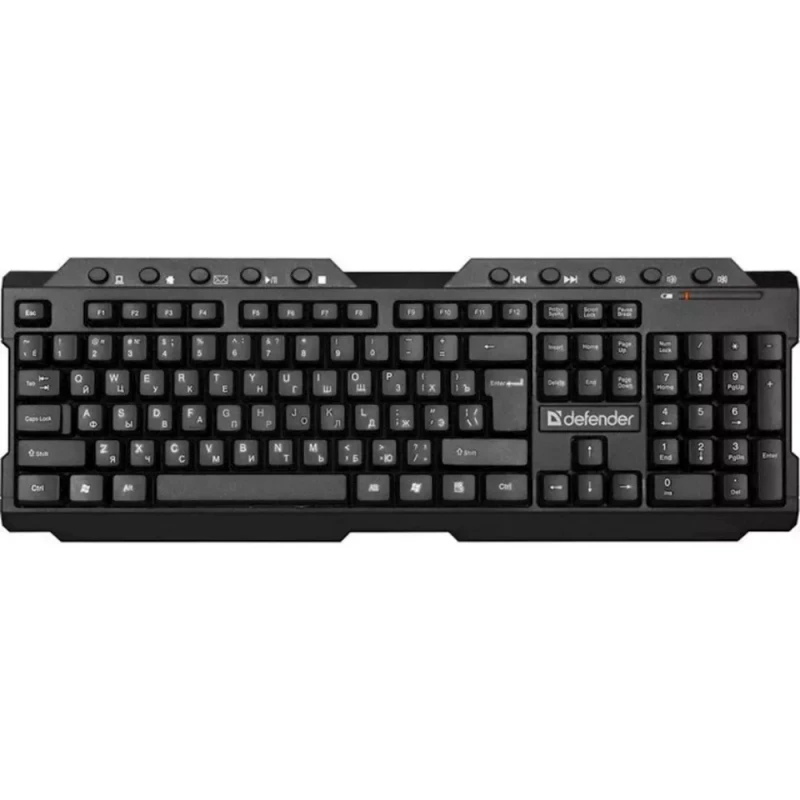 Keyboard Defender Element  HB-195 WL Black  45195