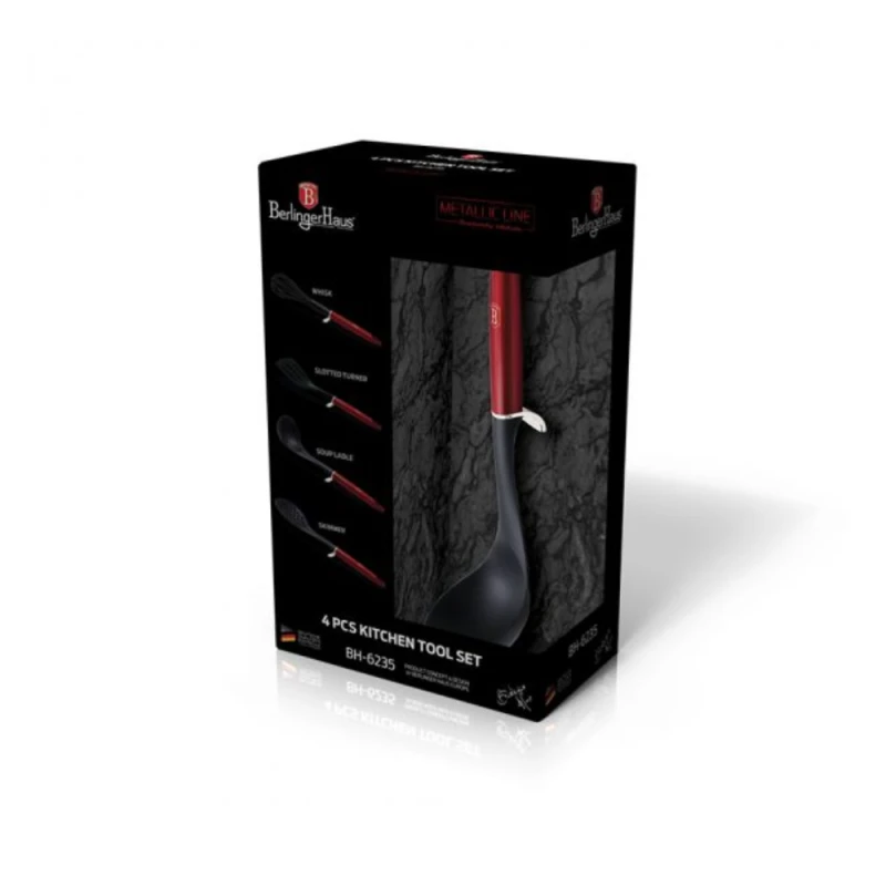 Набор кухонных принадлежностей Berlinger Haus Burgundy 4 предмета BH6235