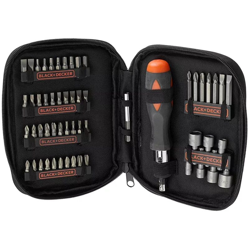 Vintburan dəsti Black&Decker A7104-XJ / 56 PCS