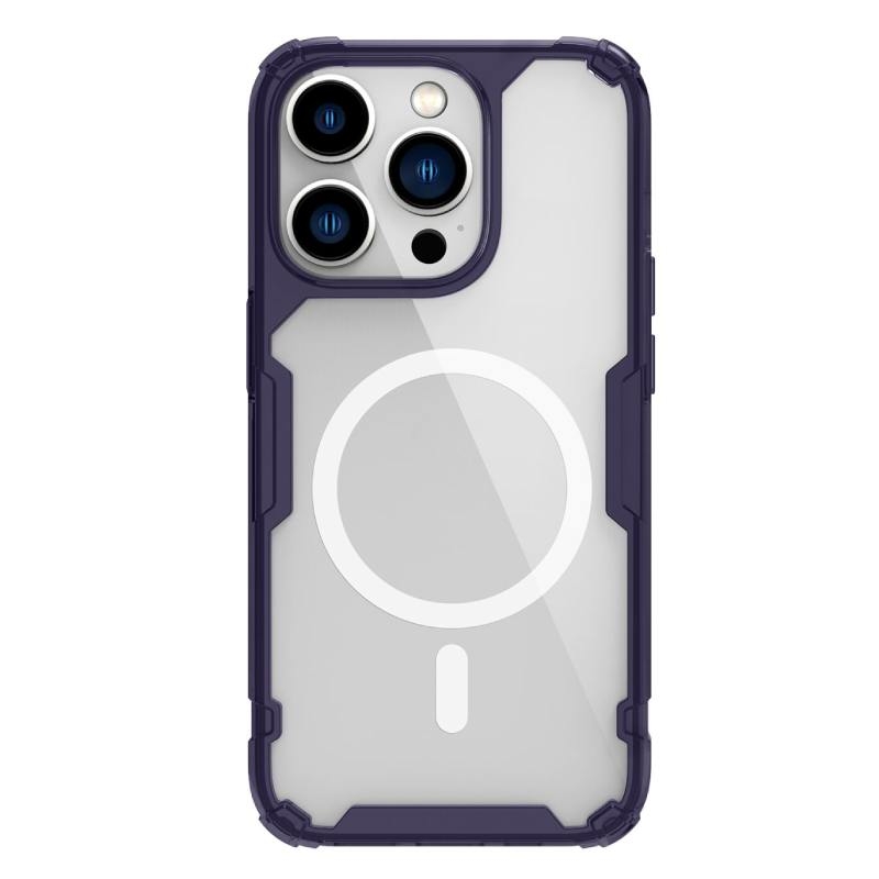 Qoruyucu örtük Nillkin iPhone 14 Pro Max Nature MagSafe Deep Purple 7146