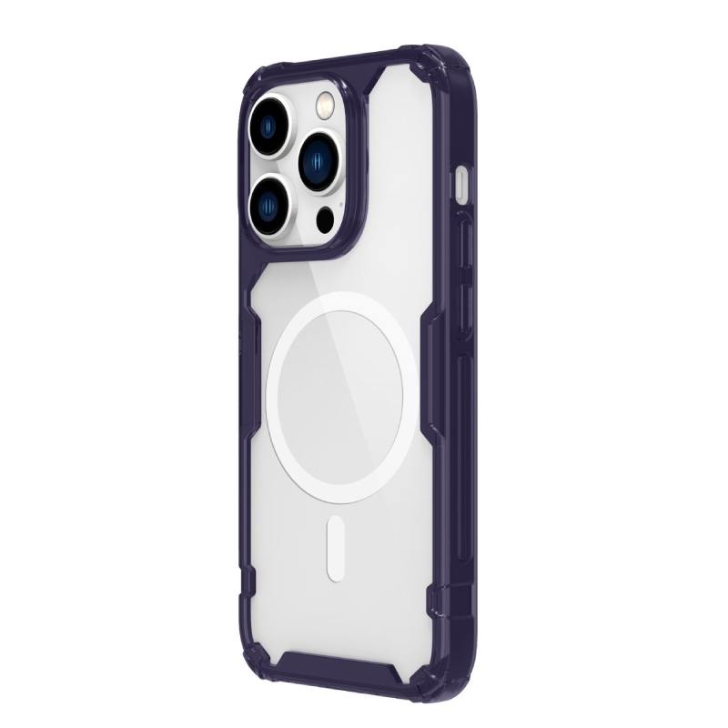 Qoruyucu örtük Nillkin iPhone 14 Pro Max Nature MagSafe Deep Purple 7146