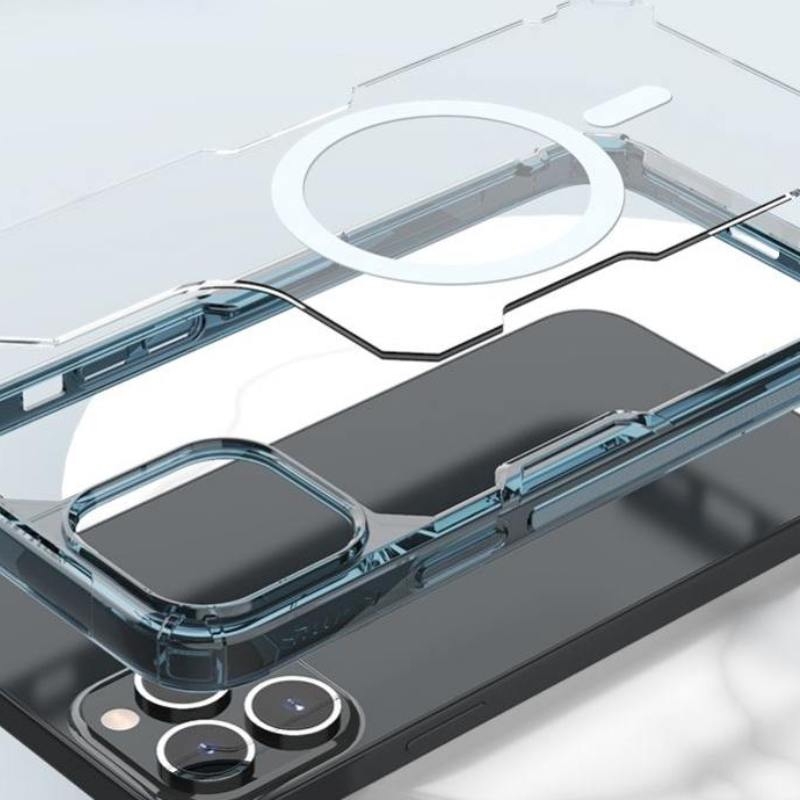 Qoruyucu örtük Nillkin iPhone 14 Pro Max Nature MagSafe Deep Purple 7146