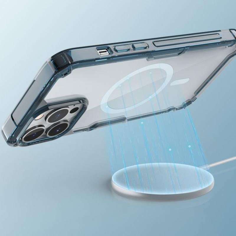 Qoruyucu örtük Nillkin iPhone 14 Pro Max Nature MagSafe Deep Purple 7146