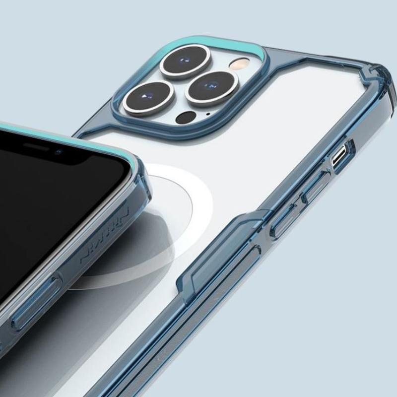 Qoruyucu örtük Nillkin iPhone 14 Pro Max Nature MagSafe Deep Purple 7146