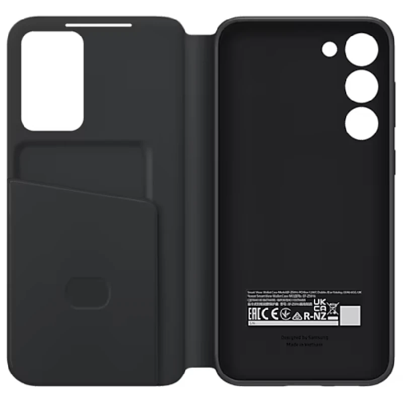 Защитный чехол Samsung S23+ Smart View Wallet Black