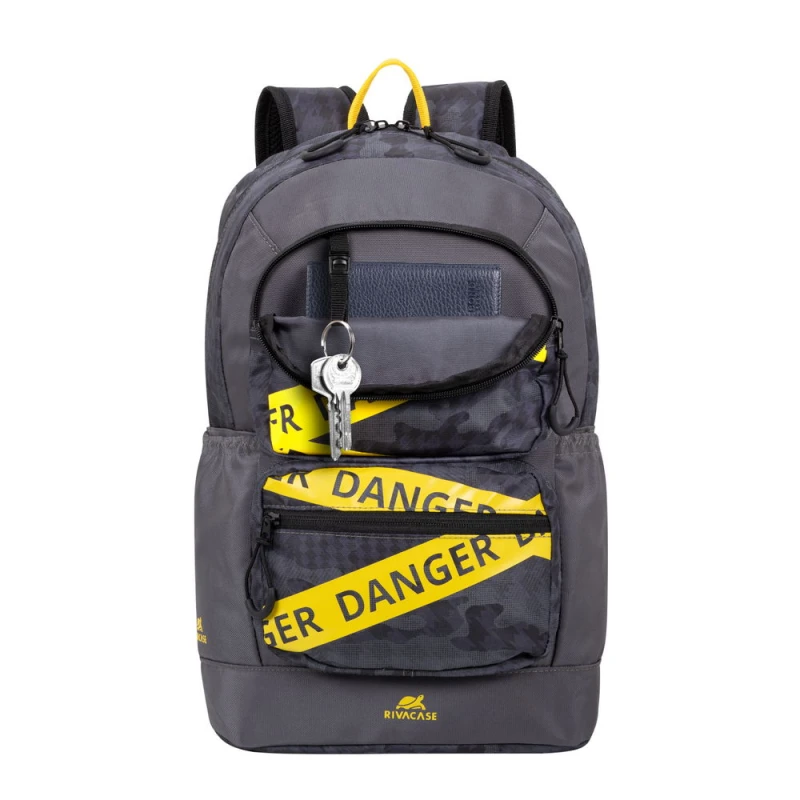 Bel çantası Rivacase 5421 Grey Camo 13.3”